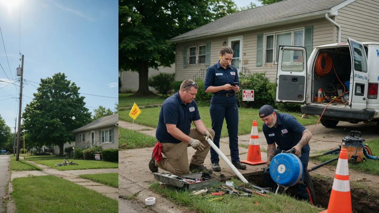 Sewer Line Repair in Bretz, WV near me